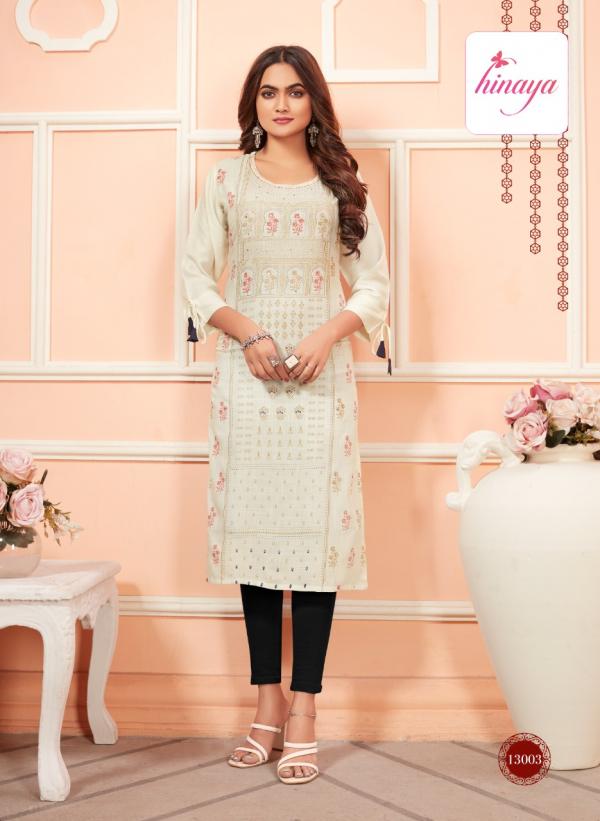 Hinaya Tiara 6 Fancy Rayon Designer Kurti